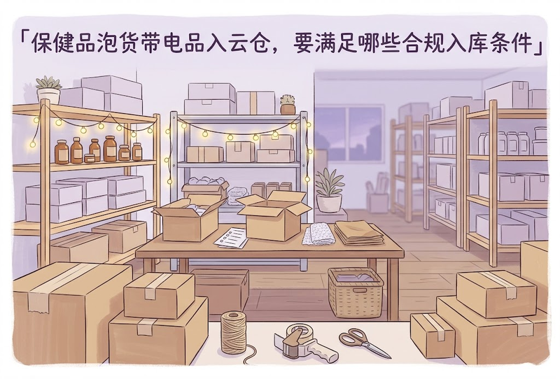 保健品泡货带电品