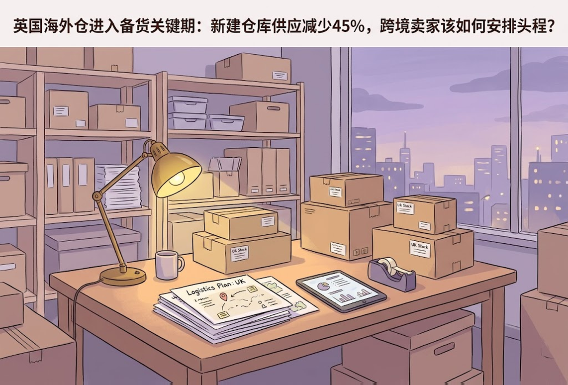 新建仓库供应减少45%